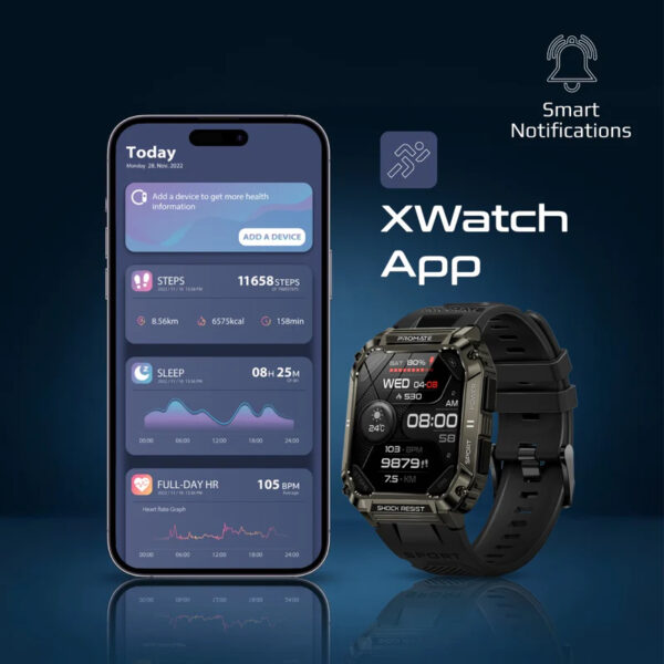 ساعت هوشمند پرومیت مدل XWATCH-S19