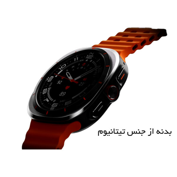 ساعت هوشمند سامسونگ مدل Galaxy Watch Ultra بند مارین